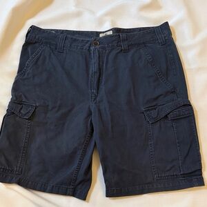 Men's Timberland Navy Cargo Shorts